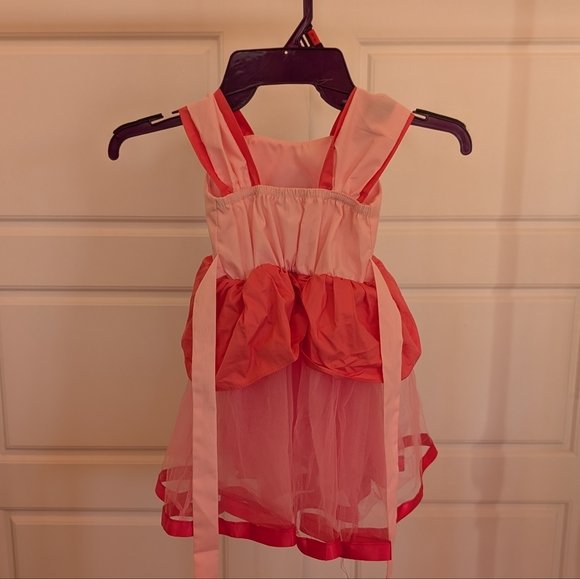 Peach Dress Costume Toddler 18-24M Super Mario Bros Movie - Picture 4 of 6